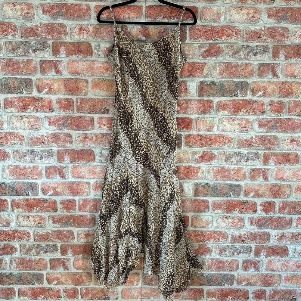 Marks & Spencer Womens Brown and Tan Dress